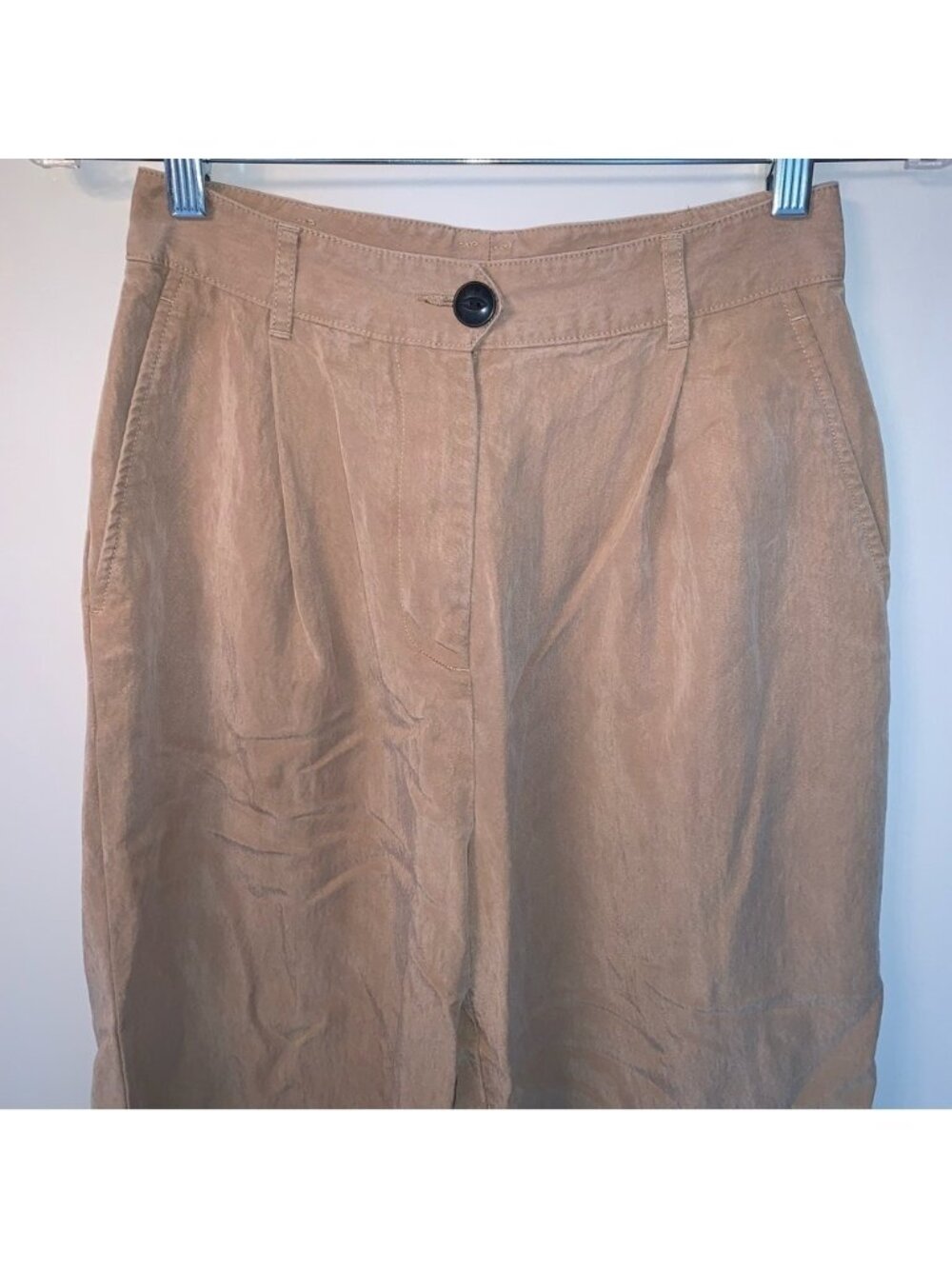 Rag & Bone Women’s Dark Khaki Ivy Culotte Cropped Pants 2 - Picture 8 of 13